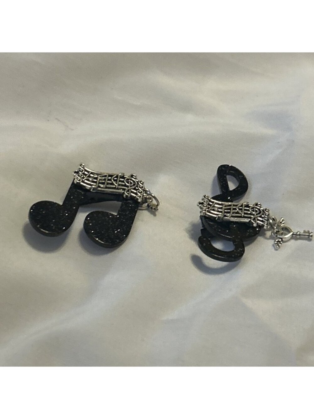 Music Related Note Hair Accessories Clips Treble Clef  Barrettes Musician Artist